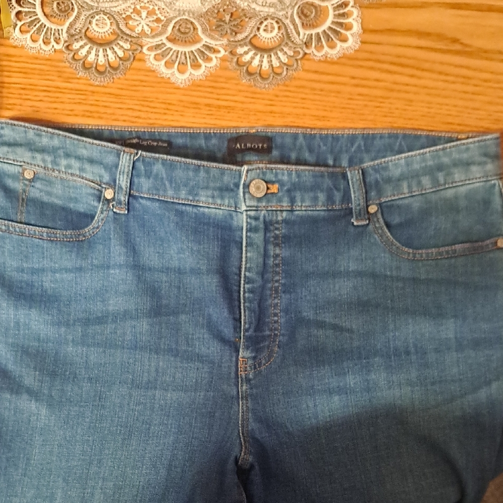 Talbots High Rise Blue Jeans